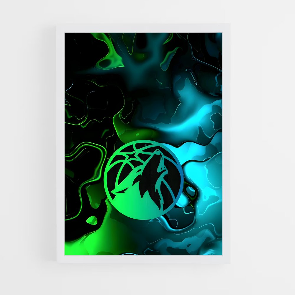 Poster Écho du Lac – affiche Basketball (vue 3)